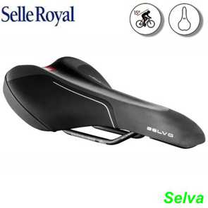 Sattel Sttel Selle Royal Selva Schwarz Unisex 15 Elekro E- bike Mountainbike Fahrrad Velo Ersatzteile Shop Jeker Balsthal Schweiz